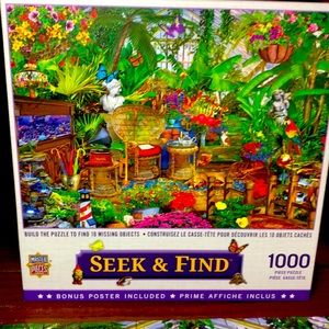 Seek & Find Garden Hideaway 1000 pieces